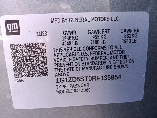 2024 Chevrolet Malibu LT 1LT