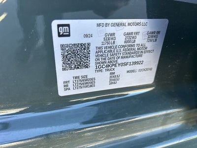 2025 Chevrolet Silverado 2500HD LTZ