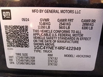 2024 Chevrolet Silverado 2500HD LT