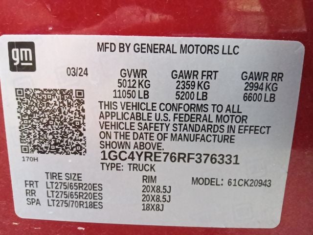 2024 Chevrolet Silverado 2500HD High Country