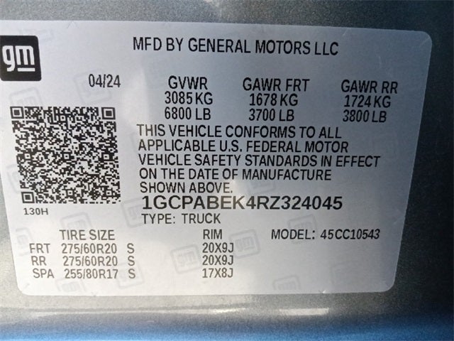 2024 Chevrolet Silverado 1500 Custom