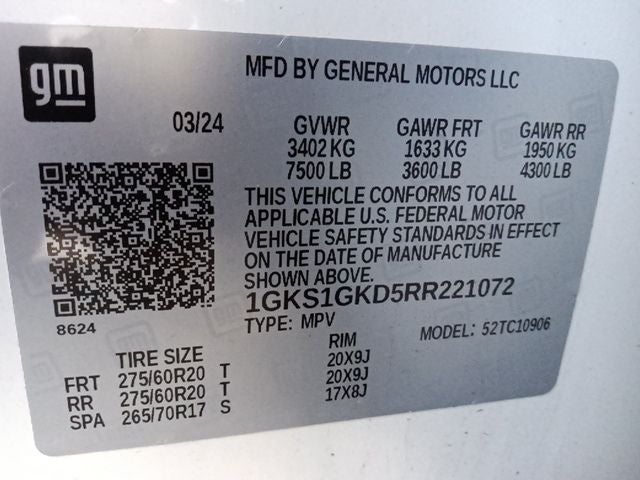 2024 GMC Yukon XL SLT