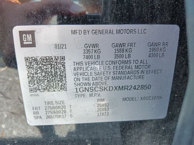 2021 Chevrolet Tahoe Premier