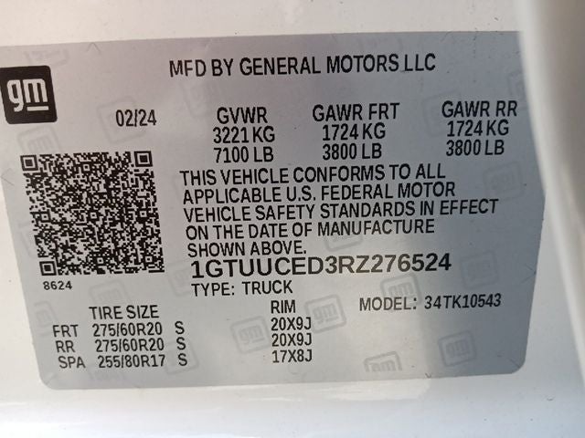 2024 GMC Sierra 1500 Elevation