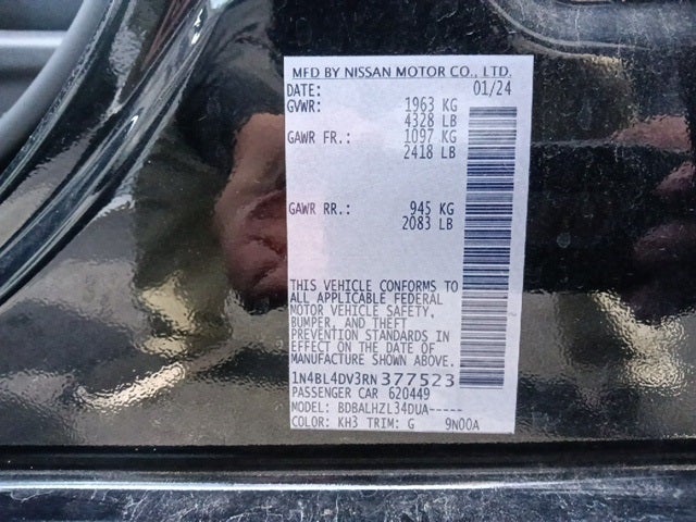 2024 Nissan Altima 2.5 SV