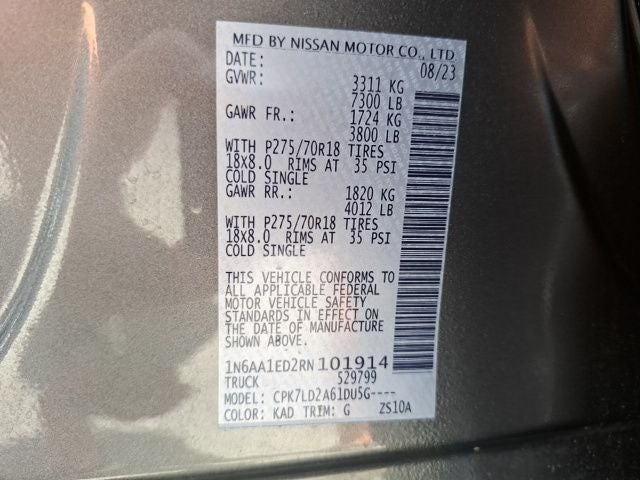 2024 Nissan Titan PRO-4X