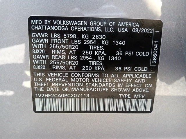 2023 Volkswagen Atlas Cross Sport 3.6L V6 SE w/Technology