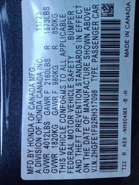 2024 Honda Civic Touring