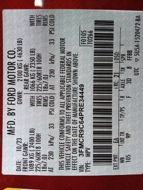 2023 Ford Bronco Sport Outer Banks