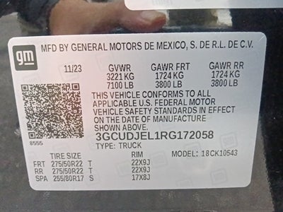 2024 Chevrolet Silverado 1500 High Country