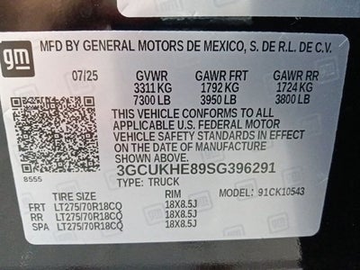 2025 Chevrolet Silverado 1500 ZR2