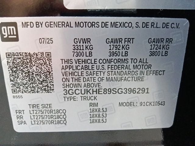 2025 Chevrolet Silverado 1500 ZR2