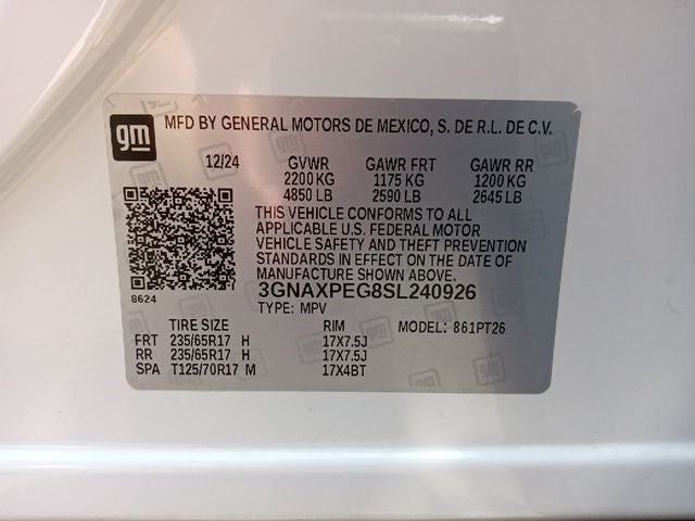 2025 Chevrolet Equinox LT