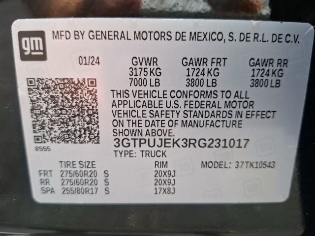 2024 GMC Sierra 1500 Elevation