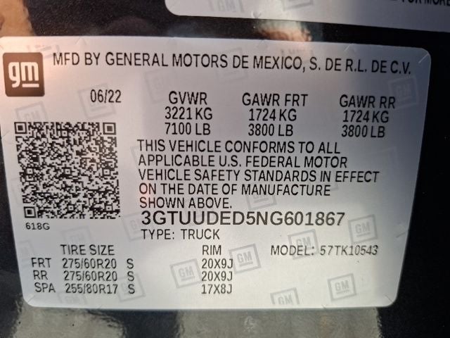 2022 GMC Sierra 1500 SLT