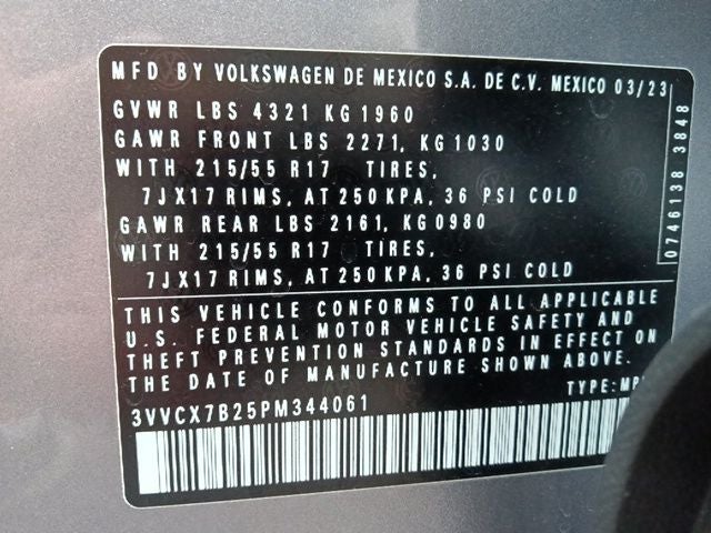 2023 Volkswagen Taos 1.5T S