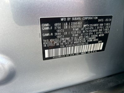 2025 Subaru Outback Onyx Edition
