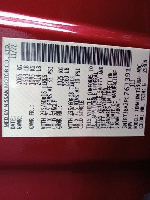 2023 Nissan Rogue SV