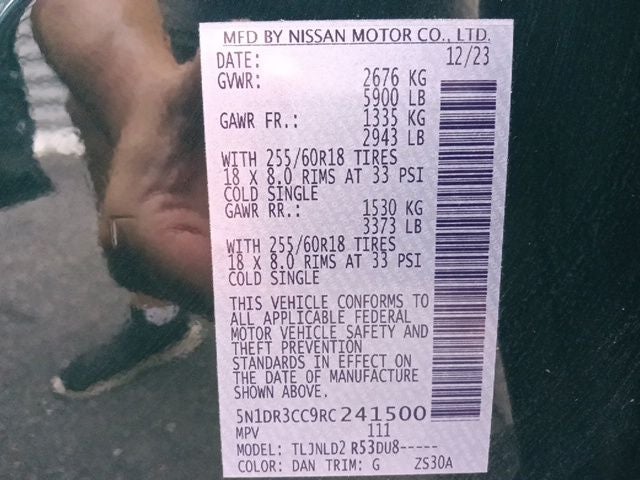 2024 Nissan Pathfinder SL