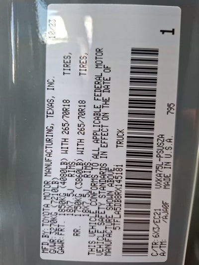 2024 Toyota Tundra SR5