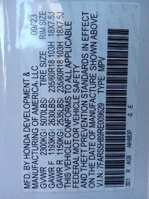 2024 Honda CR-V Hybrid Sport-L