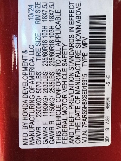 2025 Honda CR-V Hybrid Sport-L