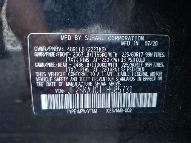 2020 Subaru Forester Premium