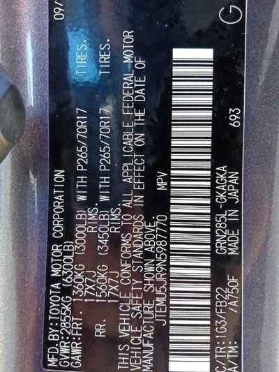 2022 Toyota 4Runner SR5