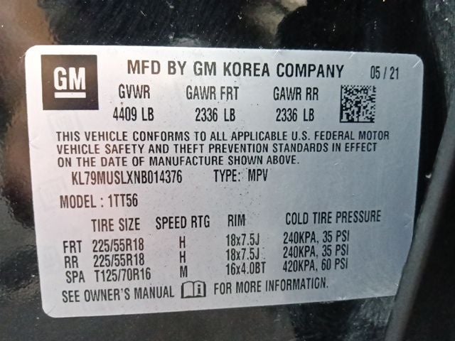 2022 Chevrolet TrailBlazer RS