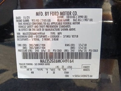 2021 Ford EcoSport SE