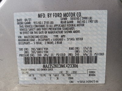 2021 Ford EcoSport Titanium