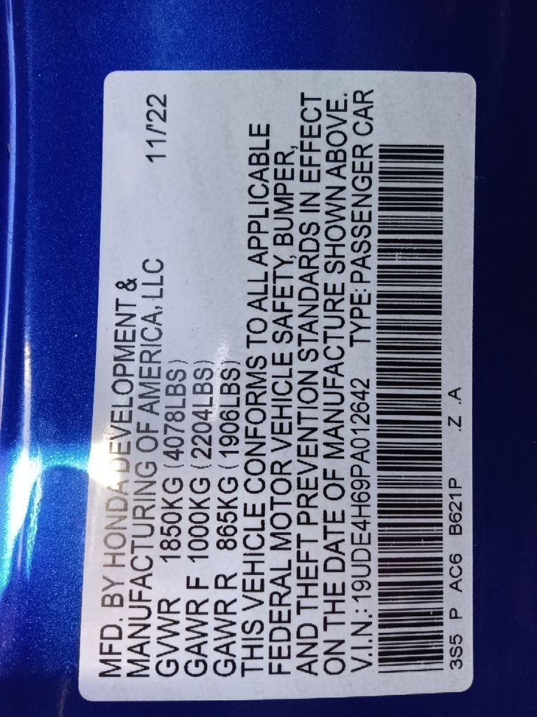 2023 Acura Integra A-Spec Tech Package