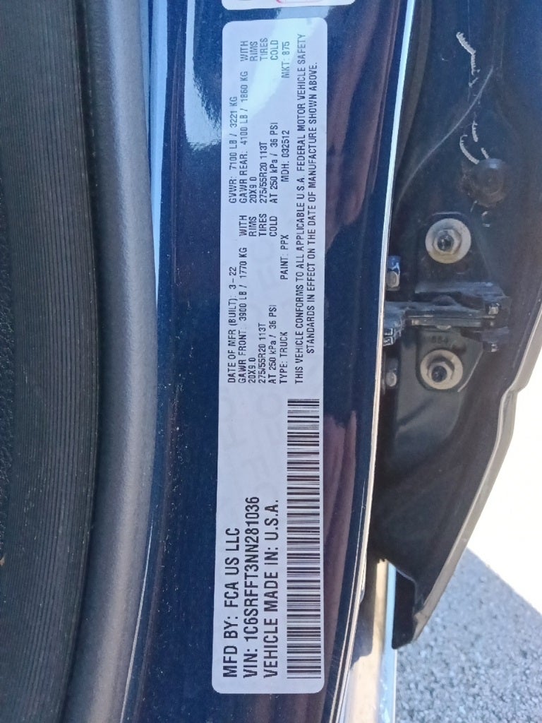 2022 RAM 1500 Big Horn/Lone Star