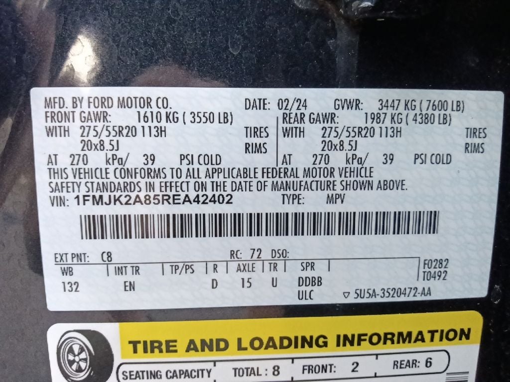2024 Ford Expedition Max Limited