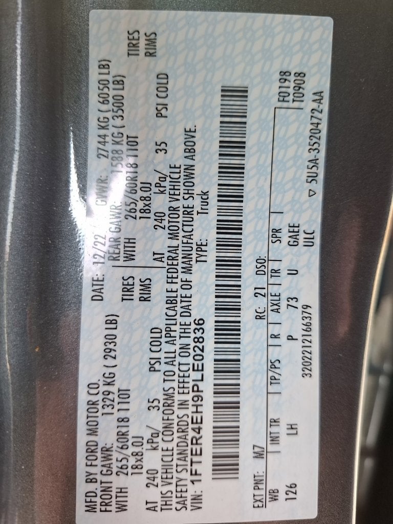 2023 Ford Ranger XLT
