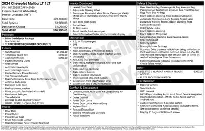 2024 Chevrolet Malibu LT 1LT