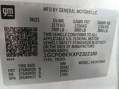 2023 Chevrolet Silverado 1500 Custom