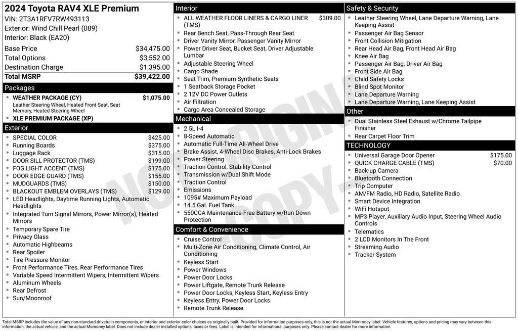 2024 Toyota RAV4 XLE Premium