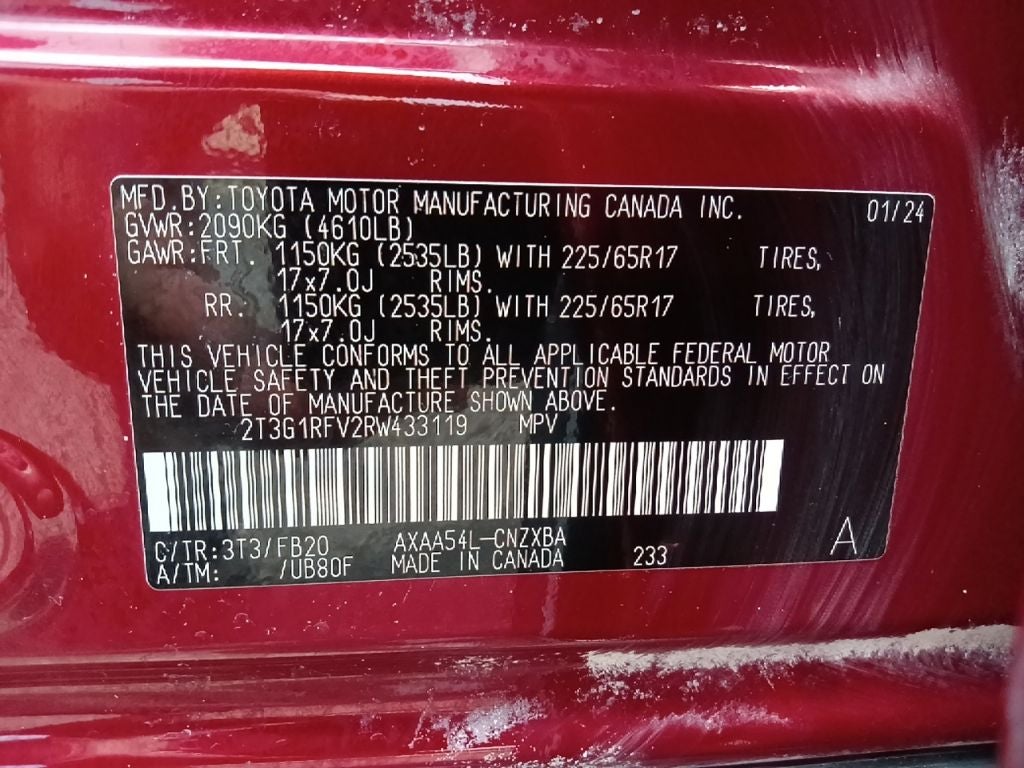 2024 Toyota RAV4 LE
