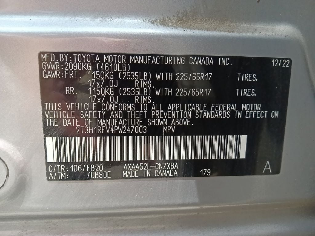 2023 Toyota RAV4 LE