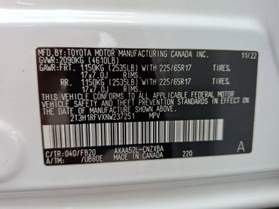 2022 Toyota RAV4 LE