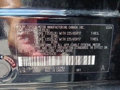 2024 Toyota RAV4 XLE