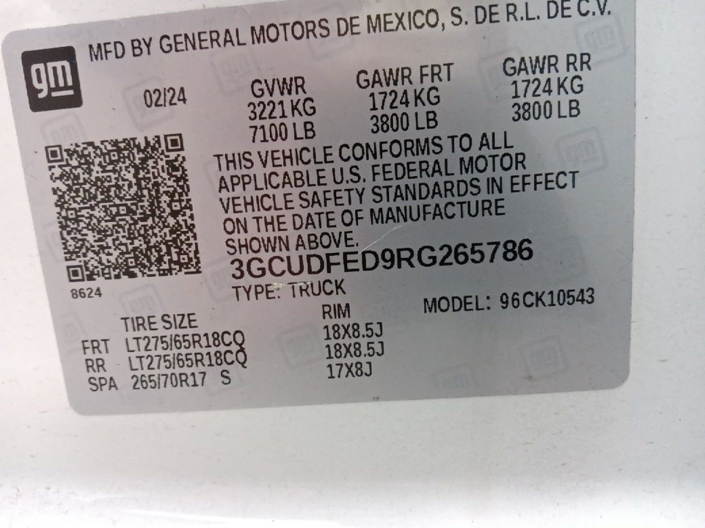 2024 Chevrolet Silverado 1500 LT Trail Boss