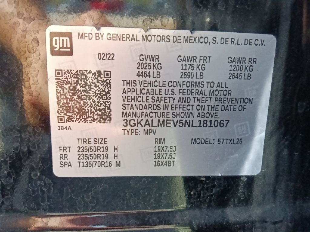 2022 GMC Terrain SLE