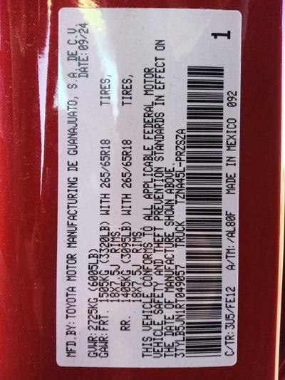 2024 Toyota Tacoma TRD Sport