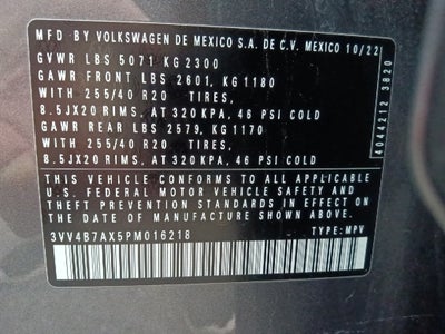 2023 Volkswagen Tiguan 2.0T SEL R-Line