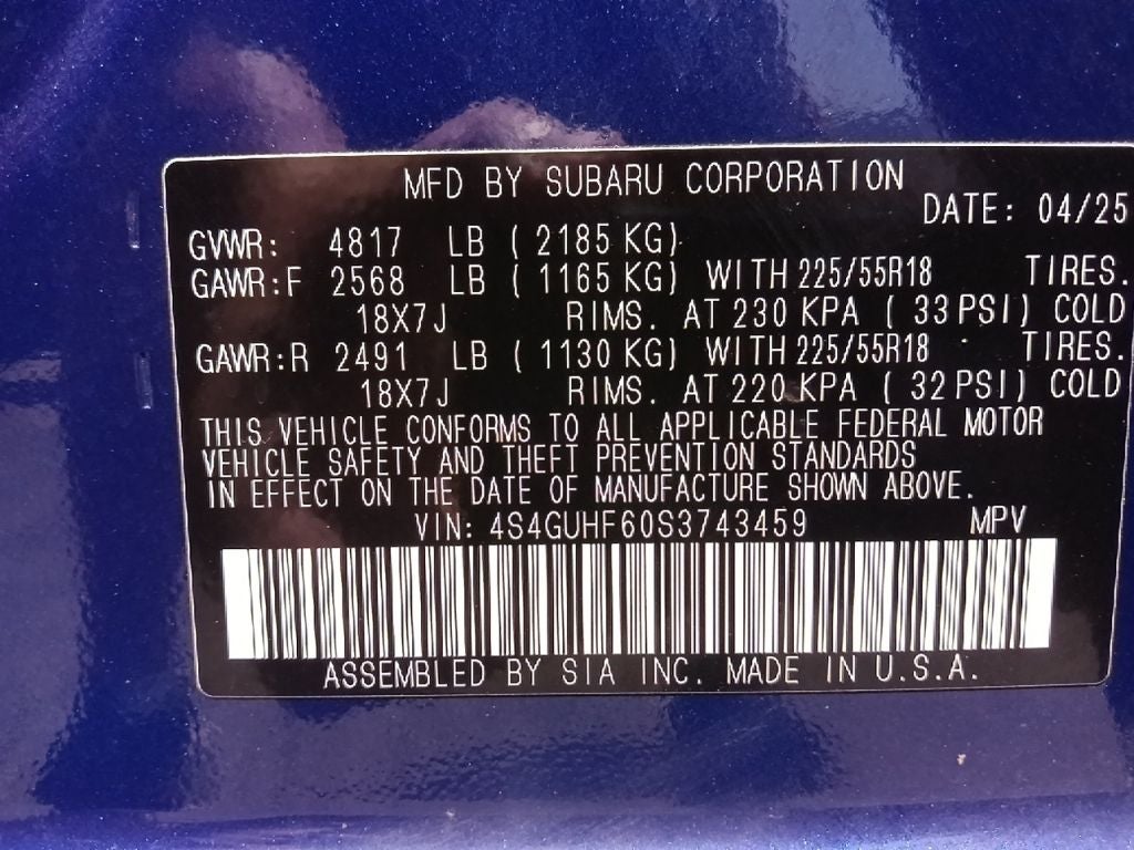 2025 Subaru Crosstrek Sport