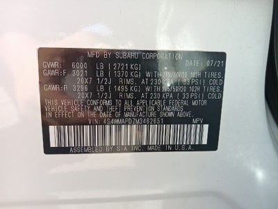 2021 Subaru Ascent Limited