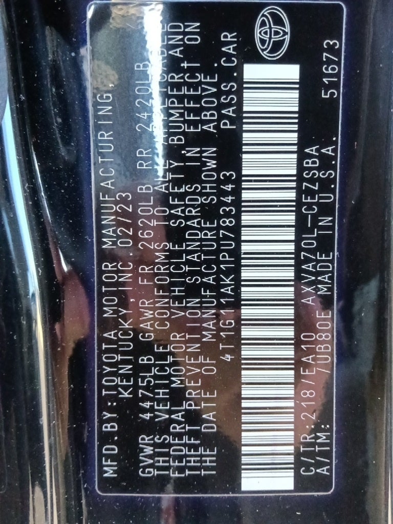 2023 Toyota Camry SE