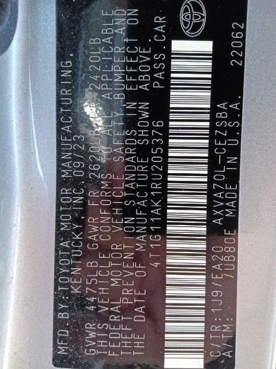 2024 Toyota Camry SE